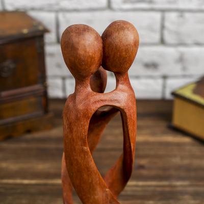 Фигурка «Семья», 30×8×8 см, дерево, коричневая