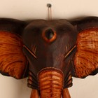 Сувенир дерево "Голова слона" 29х27х10 см - фото 9909716