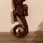 Панно «Геккон», 50×13×1 см, дерево - Фото 3