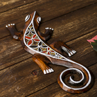 Панно «Геккон», 31×11×1 см, дерево - Фото 2