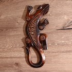 Панно «Геккон», 31×11×1 см, дерево - Фото 1