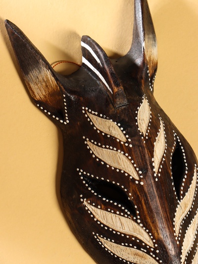 Маска «Зебра», 30×10.5×5 см, дерево