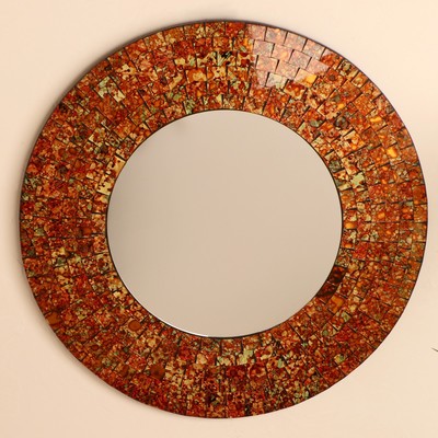 Панно зеркальное «Круг», 40×40×1 см
