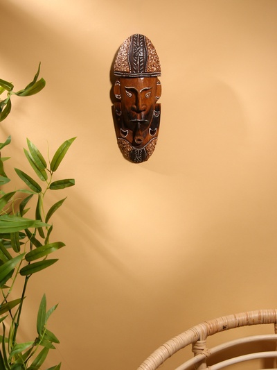 Маска «Абориген», 34×12×5.5 см, дерево