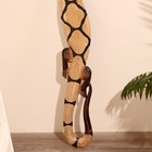 Панно «Геккон», 100×14×1 см, дерево - Фото 3