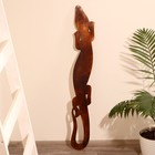 Панно «Геккон», 100×14×1 см, дерево - Фото 4