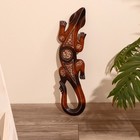 Панно «Геккон», 50×12×1 см, дерево - Фото 1