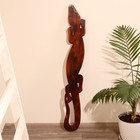 Панно «Геккон», 100×14×1 см, дерево - Фото 4