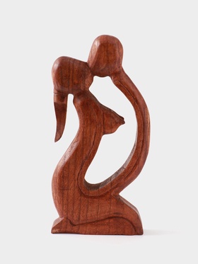Фигурка «Поцелуй», 30×12.5×3.5 см, дерево
