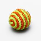 Шар-погремушка блестящий двухцветный, 5 см, микс цветов - Фото 2