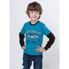 Джемпер для мальчика "Рыбалка", рост 134 см (68), цвет морская волна - Фото 1