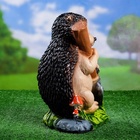 Садовая фигура из полистоуна «Ёж с лопатой», 31×22×22 см - Фото 14