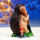 Садовая фигура из полистоуна «Ёж с лопатой», 31×22×22 см - Фото 11