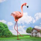 Садовая фигура "Фламинго" малый 36х13х75см - фото 319688081