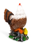 Садовая фигура из полистоуна «Курица с цыплятами», 42×17×30 см - Фото 7