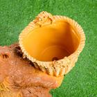 Садовая фигура "Медведь с корзиной" 30х23х30см - Фото 4