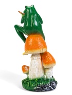 Садовая фигура из полистоуна «Лягушка с бабочкой», 39×14×14 см - Фото 6