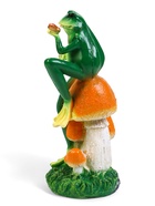 Садовая фигура из полистоуна «Лягушка с бабочкой», 39×14×14 см - Фото 7