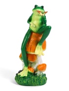 Садовая фигура из полистоуна «Лягушка с бабочкой», 39×14×14 см - Фото 9