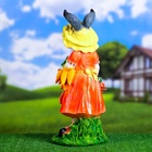 Садовая фигура из полистоуна «Зайчиха с корзинкой», 50×19×22 см - Фото 14