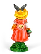 Садовая фигура из полистоуна «Зайчиха с корзинкой», 50×19×22 см - Фото 7