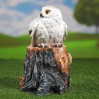 Садовая фигура "Совенок на пеньке" 27см - Фото 2