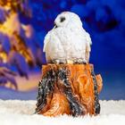 Садовая фигура "Совенок на пеньке" 27см - Фото 5