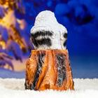 Садовая фигура "Совенок на пеньке" 27см - Фото 6