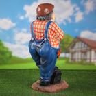 Садовая фигура "Мужик с лопатой" 22х26х66см МИКС - Фото 6