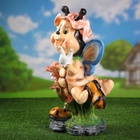 Садовая фигура из полистоуна «Пчёлка в панамке», 49×23×25 см - Фото 8