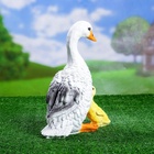 Садовая фигура из полистоуна «Утка с утёнком», 31×24×13 см - Фото 11