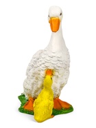 Садовая фигура из полистоуна «Утка с утёнком», 31×24×13 см - Фото 5