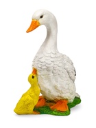 Садовая фигура из полистоуна «Утка с утёнком», 31×24×13 см - Фото 6