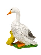 Садовая фигура из полистоуна «Утка с утёнком», 31×24×13 см - Фото 7