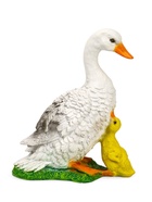 Садовая фигура из полистоуна «Утка с утёнком», 31×24×13 см - Фото 9