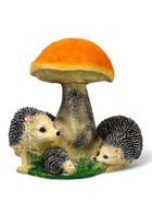 Садовая фигура из полистоуна «Гриб подосиновик с ежами», 37×27×25 см - Фото 4