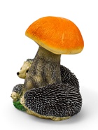 Садовая фигура из полистоуна «Гриб подосиновик с ежами», 37×27×25 см - Фото 8