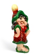 Садовая фигура из полистоуна «Девочка-клубничка», 55×25×30 см - Фото 5