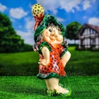 Садовая фигура из полистоуна «Девочка-клубничка», 55×25×30 см - Фото 13