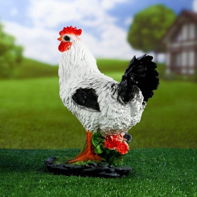 Садовая фигура из полистоуна «Курица Ряба», 35×27×16 см