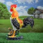 Садовая фигура из полистоуна «Петух на камне», 42×32×13 см - Фото 11