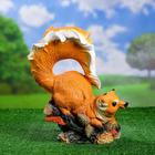 Садовая фигура "Белка с пушистым хвостом" 15х27х32см - Фото 1