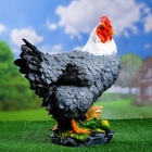 Садовая фигура из полистоуна «Курица кубанская», 33×20.5×40 см - Фото 4