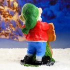 Садовая фигура из полистоуна «Гном с табличкой», 45×24×28 см - Фото 10