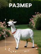 Садовая фигура из полистоуна «Козочка», 44×15×40 см - Фото 2