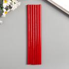 Клей для клеевого пистолета "Красный" (набор 6 штук) 7ммх18 см МИКС - Фото 1