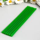 Клеевые стержни для клеевого пистолета "Зеленый" (набор 6 штук) 7ммх18 см - Фото 3