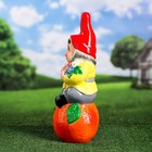 Садовая фигура "Гном и апельсин", разноцветная, 47 см, микс - Фото 5