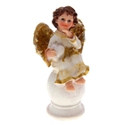 Сувенир полистоун "Ангелочек на шаре" 14х8х6,2 см - Фото 1