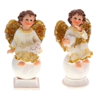 Сувенир полистоун "Ангелочек на шаре" 14х8х6,2 см - Фото 2